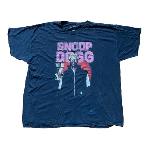 Vintage Snoop Dogg World Tour 2007 Short Sleeve Black Size L/XL Graphic T-Shirt - Picture 5 of 10